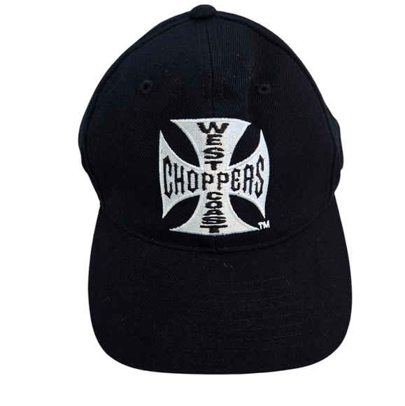Cappello West Coast Choppers Snapback Nero – Vintage 90s Jesse James Biker